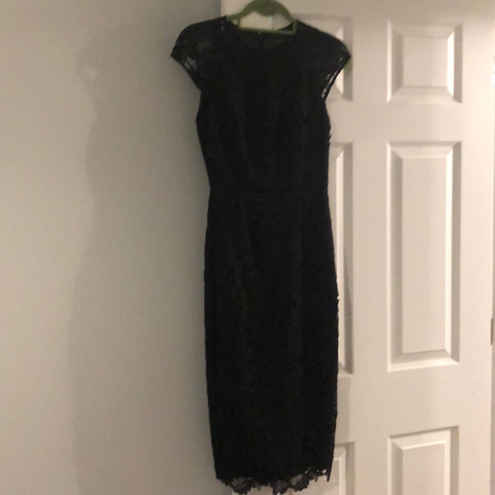 Ted Baker black lace dress
